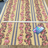 Floral Border Stripes in Tan / Red / Blue / Brown | Quilting Fabric | 44" Wide | 100% Cotton | By The Yard | Windham Fabrics "Baltimore Album"