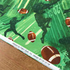 Allstars Football | Green | Sports >| Quilting Fabric | 100% Cotton | 44 Wide | By The Yard