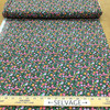 Floral in Brown / Pink / Purple / Red | Quilting Fabric | 44" Wide | 100% Cotton | By the yard