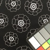 Floral in Black and White | Quilting Fabric | 44" Wide | 100% Cotton | By The Yard | Contempo Studio "Palm Springs"
