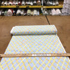 Diamond Lattice in Blue and Yellow | Quilting Fabric | 44" Wide | 100% Cotton | By The Yard | Rowan Fabrics "Trellis"