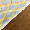 Diamond Lattice in Blue and Yellow | Quilting Fabric | 44" Wide | 100% Cotton | By The Yard | Rowan Fabrics "Trellis"
