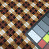 Mad For Plaid | Bias Argyle | Brown | Black | White | Quilting Fabric | 100% Cotton | 44 Wide | By The Yard