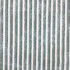 Distressed Striped Printed Fabric in Spruce Green / Brown / Off White | Upholstery / Curtains | 54" Wide | By the Yard