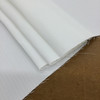 Solid White Striated Fabric | Upholstery / Drapery | 54" Wide | By the Yard