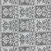 Tribal Floral Jacquard Fabric in Taupe / Off White / Gold | Upholstery | Heavyweight | 54" Wide | By the Yard | Hatteras in Taupe