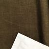 Solid Dark Brown Linen Like Fabric | Upholstery / Drapery | Medium weight | 54" Wide | By the Yard | Lincolnlin in Cocoa