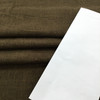 Solid Dark Brown Linen Like Fabric | Upholstery / Drapery | Medium weight | 54" Wide | By the Yard | Lincolnlin in Cocoa