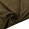 Solid Dark Brown Linen Like Fabric | Upholstery / Drapery | Medium weight | 54" Wide | By the Yard | Lincolnlin in Cocoa