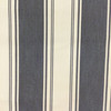 Chocolate Brown and Tan Striped Fabric | Outdoor Awning / Upholstery Fabric | Sunbrella-like | 46" Wide | By the Yard
