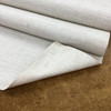 Woven Textured Vinyl Fabric in White and Off White | Outdoor Table Coverings / Window Shades | 46" Wide | By the Yard