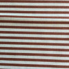 3.5 Yard Piece of Blue and Brown Vertical Stripes | Home Decor Fabric | 55 Wide | By the Yard
