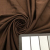 Dark Chocolate Brown Knit Mesh Fabric | Sheer Stretch Kit  | Clothing and Apparel | 60 Inch Wide | By The Yard