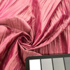 Irridescent Raspberry Pink Crinkle Taffeta Fabric | Special Occasion | Apparel | Home Decor | 60 inch wide | By the Yard