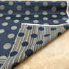 Polk Dot Fabric in Black / Brown / Grey | Upholstery / Slipcovers | 54" Wide | By the Yard