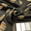 Polk Dot Fabric in Black / Brown / Grey | Upholstery / Slipcovers | 54" Wide | By the Yard