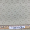 Dots and Circles Fabric in Beige  | Upholstery | Heavyweight | 54" Wide | By the Yard