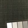 Charcoal Grey Windowpane Check Stretch Suiting Fabric / Polyester Blend / Clothing and Apparel / 60 inch wide / sold by the yard