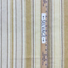 Chenille Striped Fabric in Tan / Beige / Off White | Upholstery | 54" Wide | By the Yard
