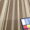 7.875 Yard Piece of Vertical Striped Fabric in Shades of Brown | Upholstery / Drapery | 54" Wide | By the Yard
