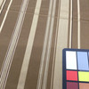 7.875 Yard Piece of Vertical Striped Fabric in Shades of Brown | Upholstery / Drapery | 54" Wide | By the Yard