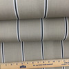 4 Yard Piece of 4961-0000 | Putty Regimental Striped  Sunbrella | 46 Inch | Marine And Awning