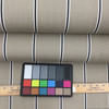 4 Yard Piece of 4961-0000 | Putty Regimental Striped  Sunbrella | 46 Inch | Marine And Awning