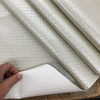 Pearl Off-White Tufted Texture Vinyl Fabric | Marine, Boat, & Auto | UV + Salt Water Proof | 54" Wide | By the Yard