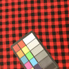 Buffalo Plaid Flannel Fabric in Red and Black | Apparel / Blankets | 54" Wide | By the Yard