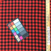 Buffalo Plaid Flannel Fabric in Red and Black | Apparel / Blankets | 54" Wide | By the Yard