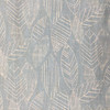 4.3 Yard Piece of Modern Leaf Print in Blue and White | R-TRACE NIAGARA | Upholstery Fabric | Regal Fabrics Brand | 54 inch Wide | By the Yard