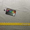 4.5 Yard Piece of Gray and White Chevron | Upholstery / Drapery Fabric | 54" Wide | By the Yard