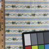 Floral Stripes in Blue / Cream / Yellow / Green | Quilting Fabric | 44" Wide | 100% Cotton | By The Yard | Henry Glass "Fun with Sue"