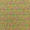 Floral in Gold / Green / Red | Quilting Fabric | 44" Wide | 100% Cotton | By The Yard | Fabri-Quilt