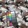 Baseball Silhouette in Black / Brown / White / Grey | Quilting Fabric | 44" Wide | 100% Cotton | By The Yard | Fabri-Quilt "Allstars"