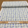 Floral Plaid in Blue / Mint Green / White | Quilting Fabric | 44" Wide | 100% Cotton | By The Yard | Henry Glass "Shabby Tabbies"