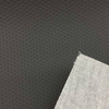 1.75 Yard Piece of Charcoal Gray Dimpled Dot Stretch Auto Vinyl Upholstery Fabric By The Yard 54"W