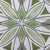 Geometric Fabric in Green / Grey / Natural Off White | Home Decor / Upholstery / Drapery | 95% Polyester / 5% Linen | 54" W | Regal Fabrics "Meyers in Fern"
