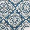 Diamond Damask in Teal and Off White | Home Decor / Upholstery | 54% Cotton / 46% Polyester | 54" W | By the Yard | Regal Fabrics "Creed in Teal"