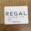 Corduroy Fabric in Golden Tan | Home Decor / Upholstery | 100% Polyester | 54" W | By the Yard | Regal Fabrics "Trax in Gold"