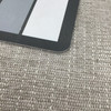 Slub Weave Fabric in Grey and White | Home Decor / Upholstery | 100% Polyester | 54" W | By the Yard | Regal Fabrics "Prize in Luna"