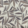 Leaf Sprigs Fabric in Beige / Brown / Grey | Home Decor / Upholstery | 100% Polyester | 54" W | By the Yard | Regal Fabrics "Weyland in Sandstone"