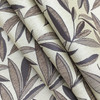 Leaf Sprigs Fabric in Beige / Brown / Grey | Home Decor / Upholstery | 100% Polyester | 54" W | By the Yard | Regal Fabrics "Weyland in Sandstone"