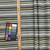 4 Yard Piece of Filmore in color Chambray | Stripes | Blues / Green / White | Medium Weight Upholstery / Drapery Fabric | 54" Wide | By the Yard