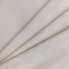 Ivory Microsuede Fabric | Solid | Upholstery / Drapery | Medium Weight | 54" Wide | By the Yard