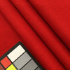 Cherry Red Basketweave Fabric | Upholstery / Heavy Drapery | 54" Wide | By the Yard | Leslie Jee "Tess" in Cherry