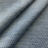 Checkered Blue Chenille Fabric | Slipcovers / Upholstery / Curtains | Stain Resistant | 54" Wide | By the Yard