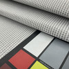 White / Grey / Beige Fabric | Vinyl Mesh Backed with Fabric |  | 54" Wide | By the Yard