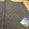 Dark Brown Microfiber Pre-Quilted Fabric | Diamond Design | Insulated Curtain / Upholstery / Auto Upholstery / Blankets | 54" Wide | By the Yard