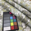 Abstract Jacquard Fabric | Green / Mint / Grey / White | Upholstery | 54" Wide | By the Yard